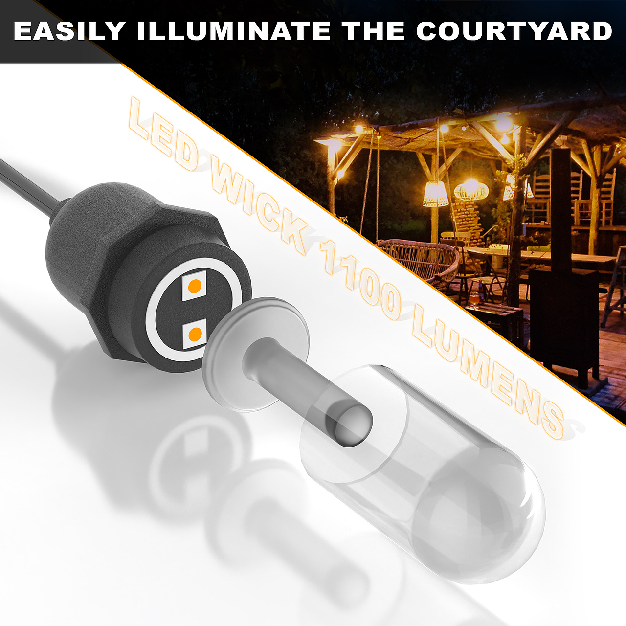 亚马逊电商 户外灯串