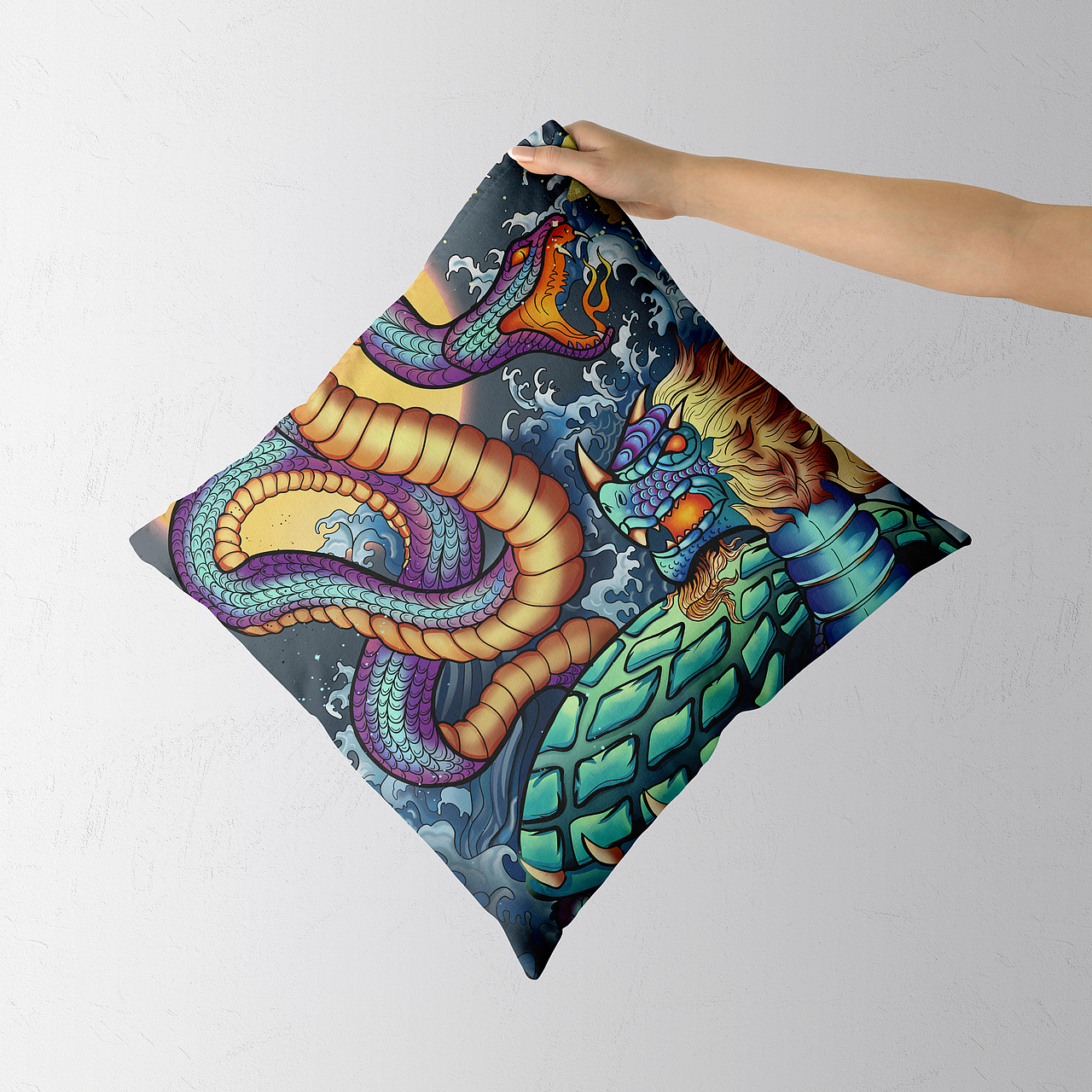 四象神兽手机壳文创插画合集