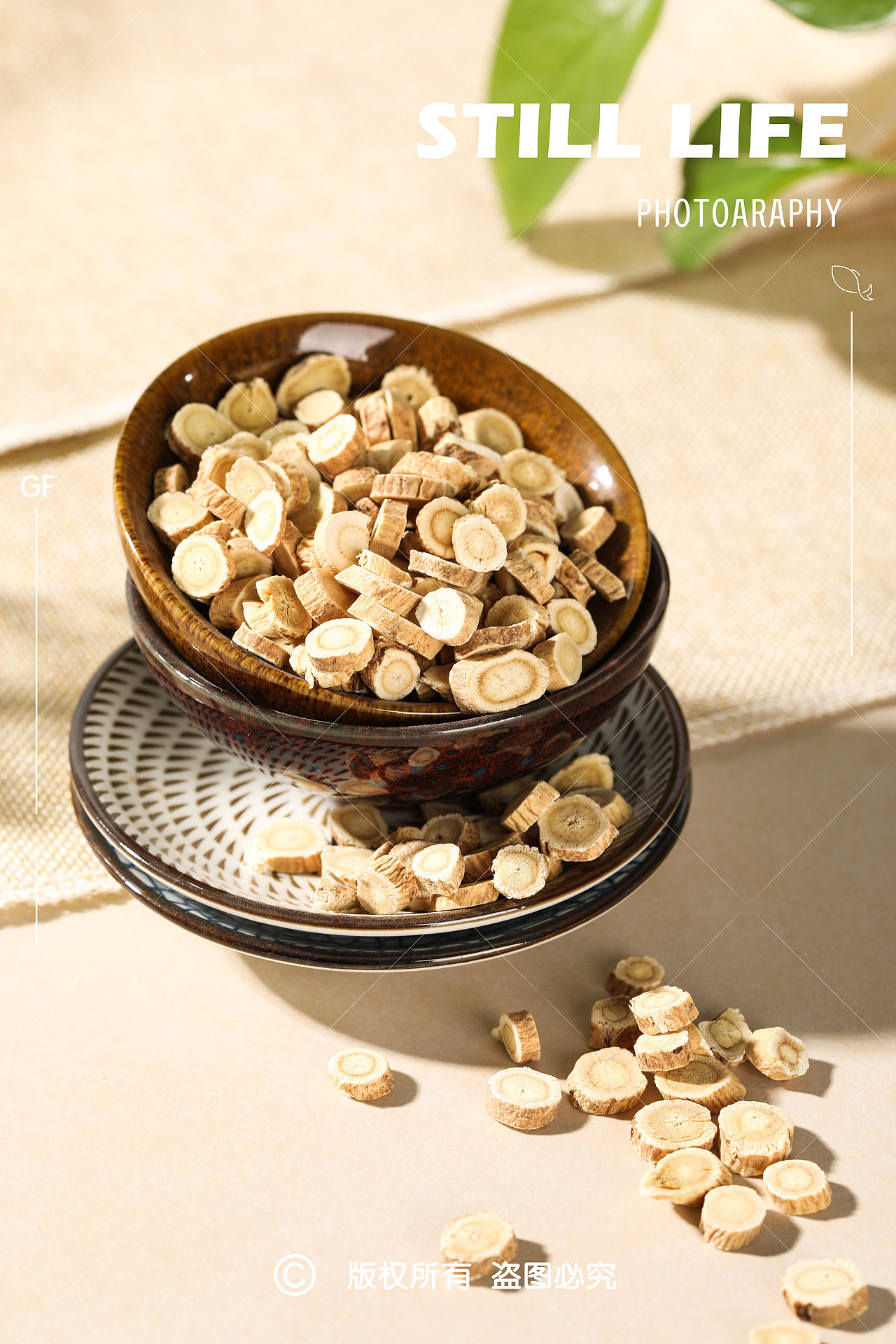 静物摄影|中药材×Asia小金鱼