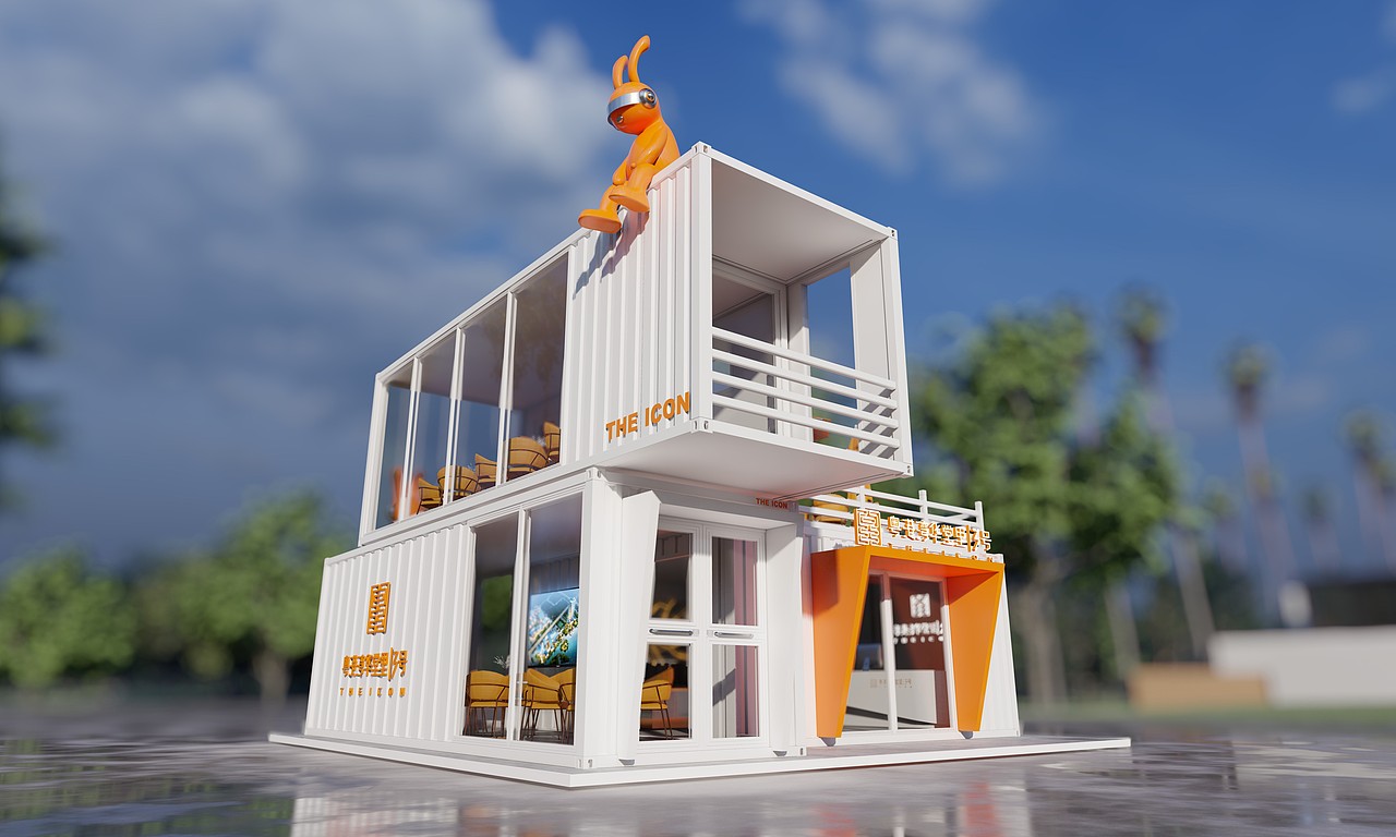 地产集装箱展厅设计