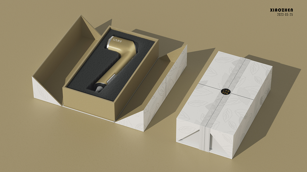 吹风机渲染练习