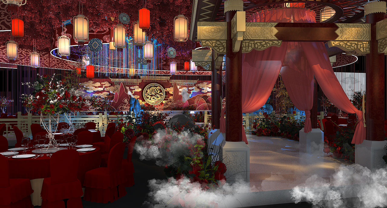 诸思玛计 | 张艺扬舞美设计宴会设计平面设计