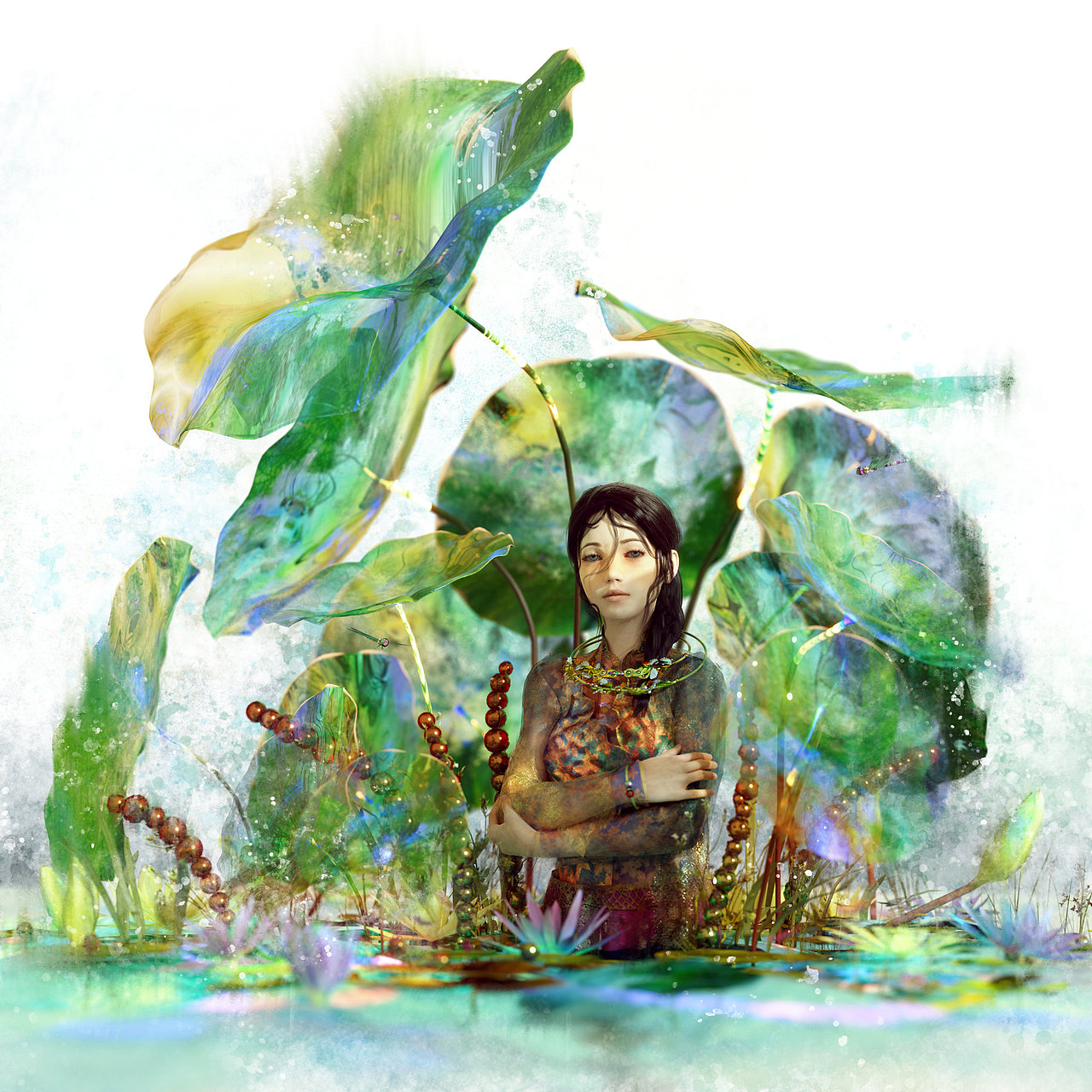 湖 芯 | blender练习13（图ZMzIwNjgzNTQ0） - 人物/生物 - 站酷设计师春如水原创素材 - 站酷ZCOOL