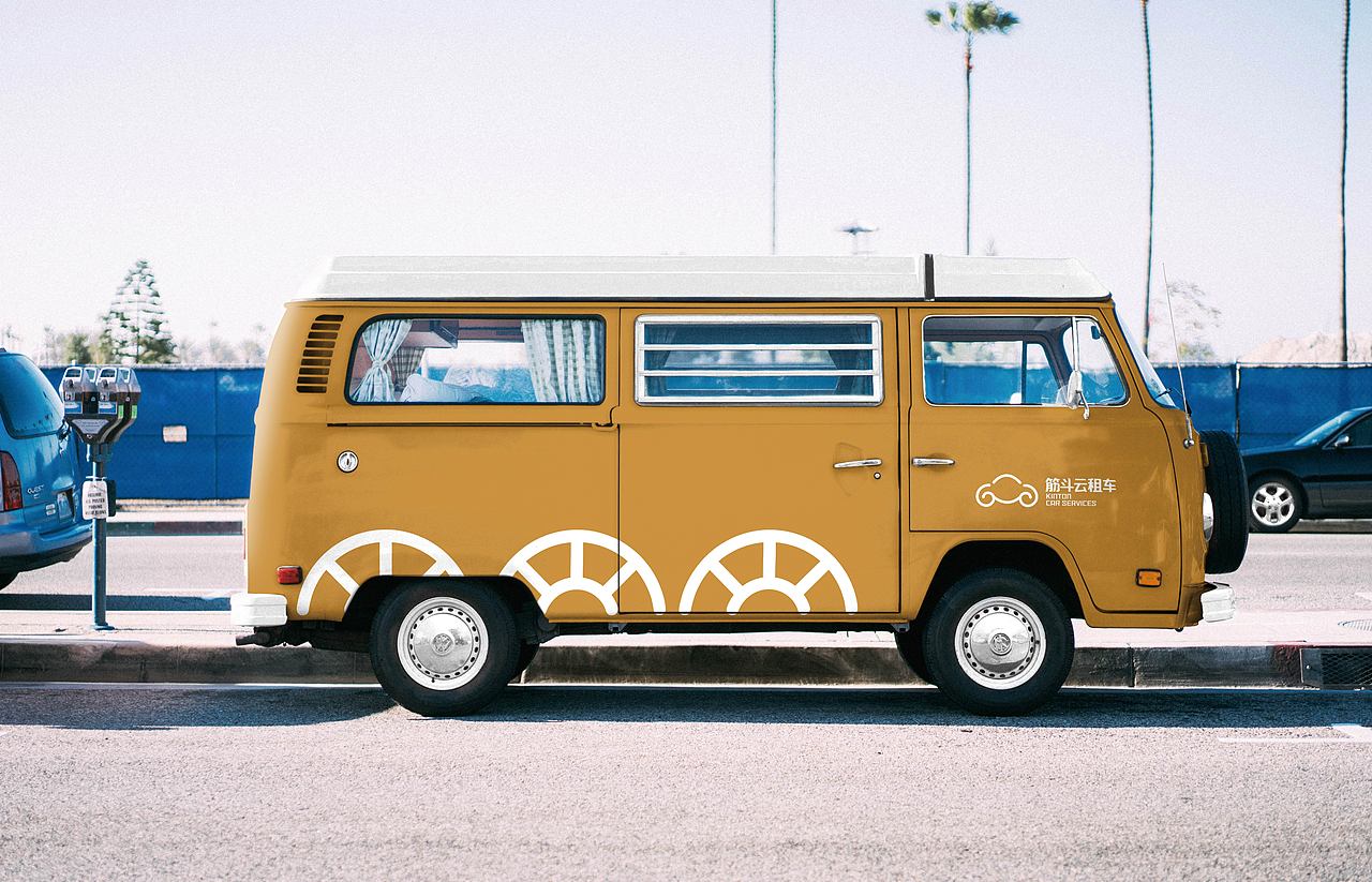 品牌视觉提案-筋斗云租车 逐浪派对