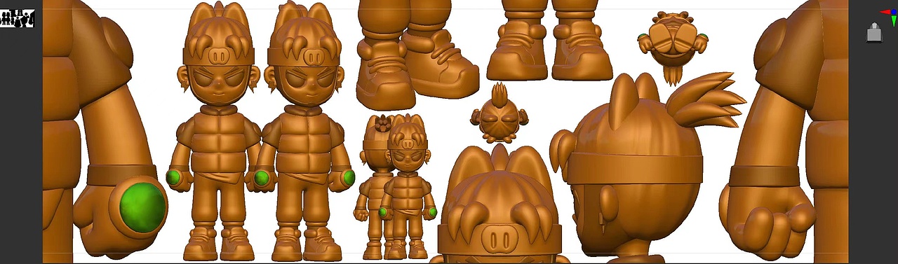 元宇宙角色PANBO-NFT数藏作品