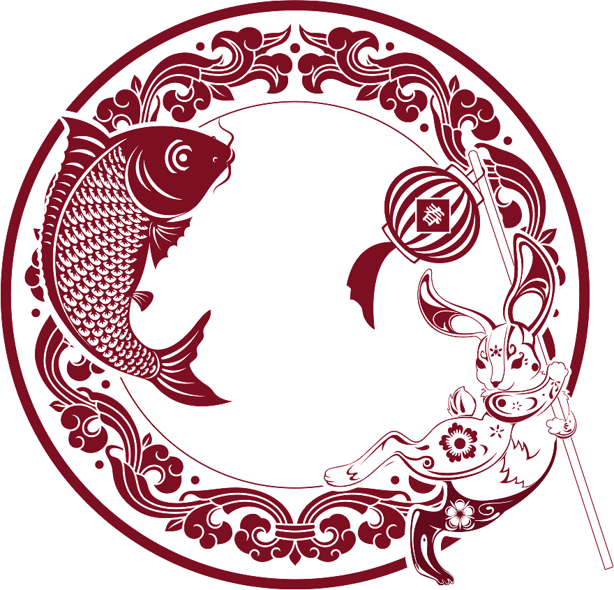 春节窗花元素（图ZMzI3NTM2NjU2） - 图案 - 站酷设计师略略略puls原创素材 - 站酷ZCOOL