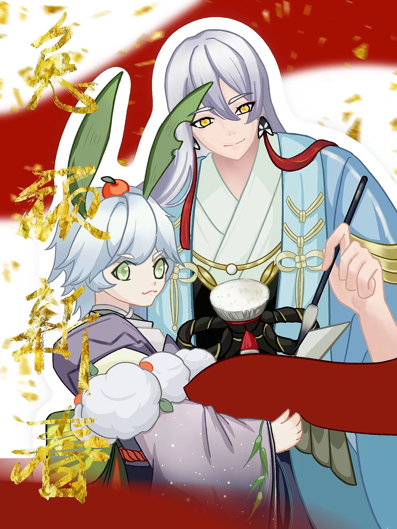 兔顽新春（图ZMzI3NDMzNDY0） - 创作习作 - 站酷设计师野生鷠原创素材 - 站酷ZCOOL