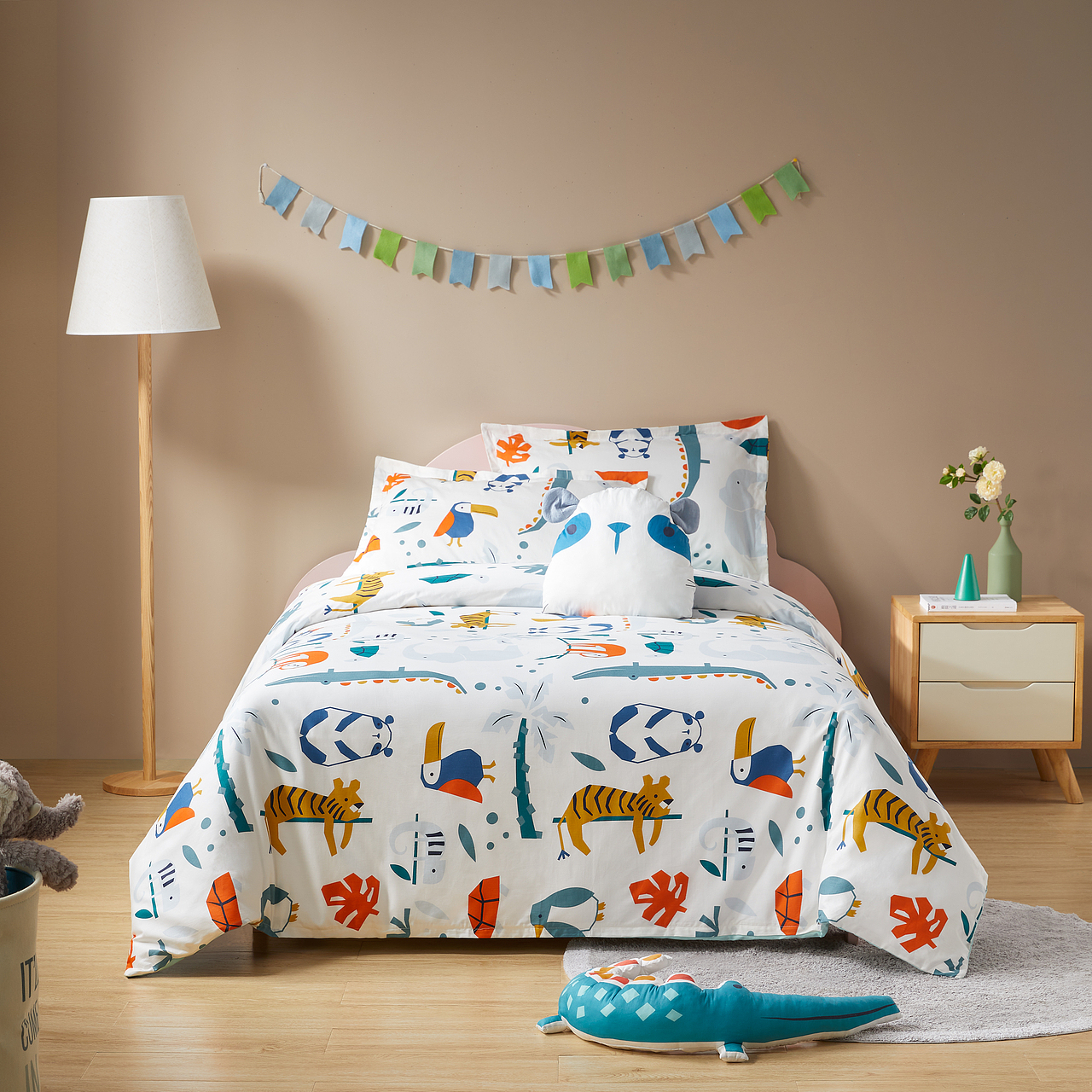 电商摄影/婴儿床 床品场景图拍摄