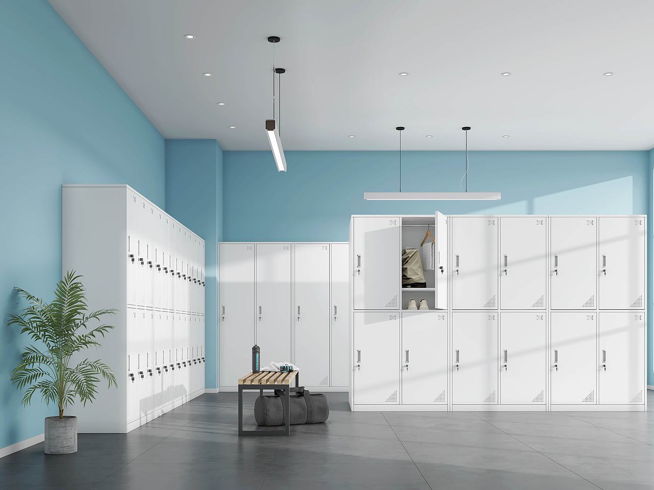 3D建模渲染-办公家具