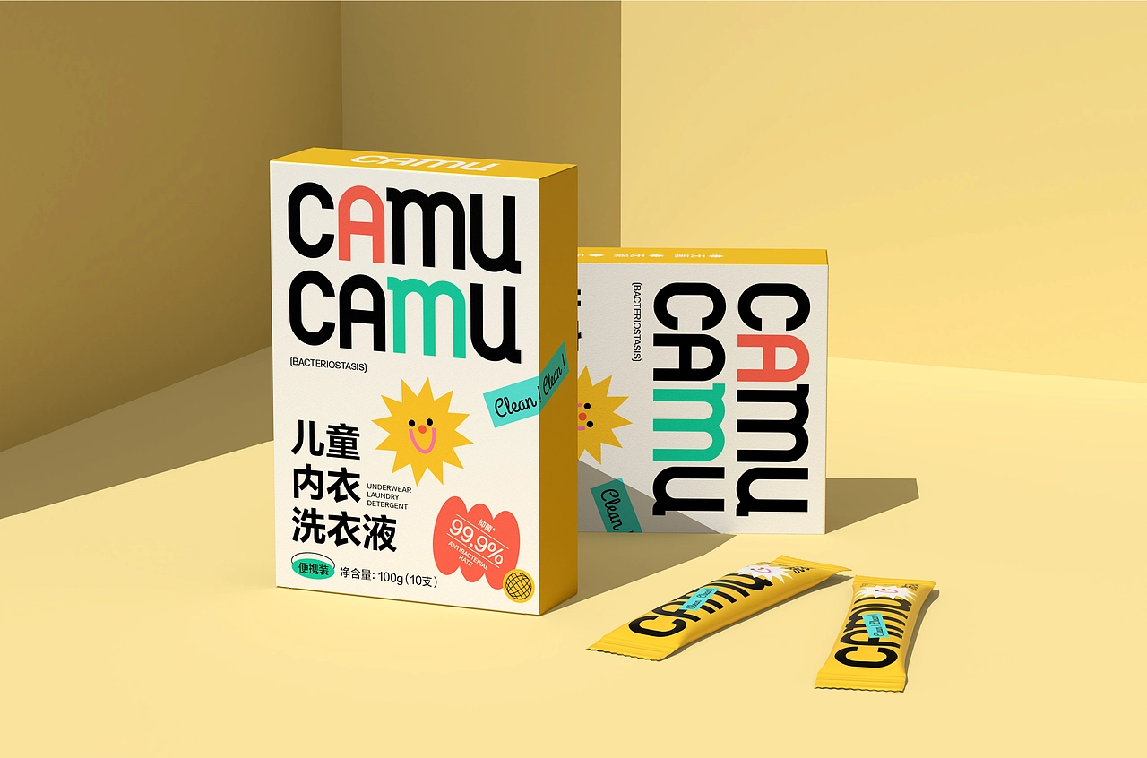 包装设计 | 儿童内衣洗衣液