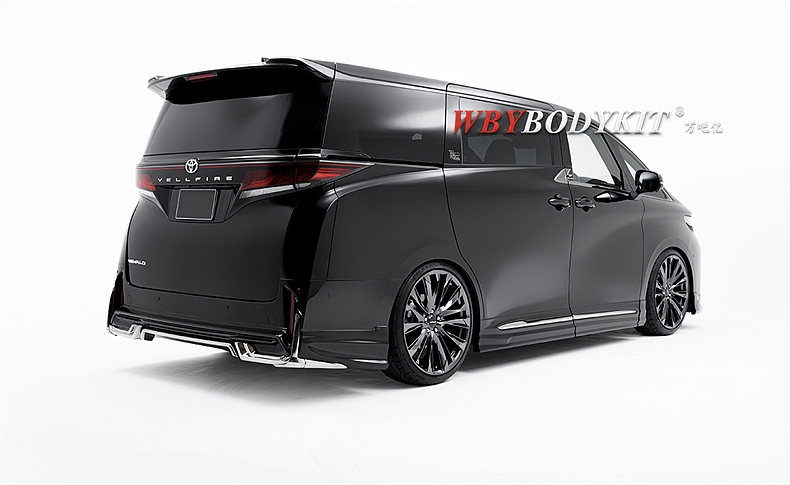 丰田威尔法改装WALD小包围前后唇侧裙尾翼40威尔法（图ZMzY2Nzg0Mzgw） - 其他 - 站酷设计师WBYBODYKIT原创素材 - 站酷ZCOOL