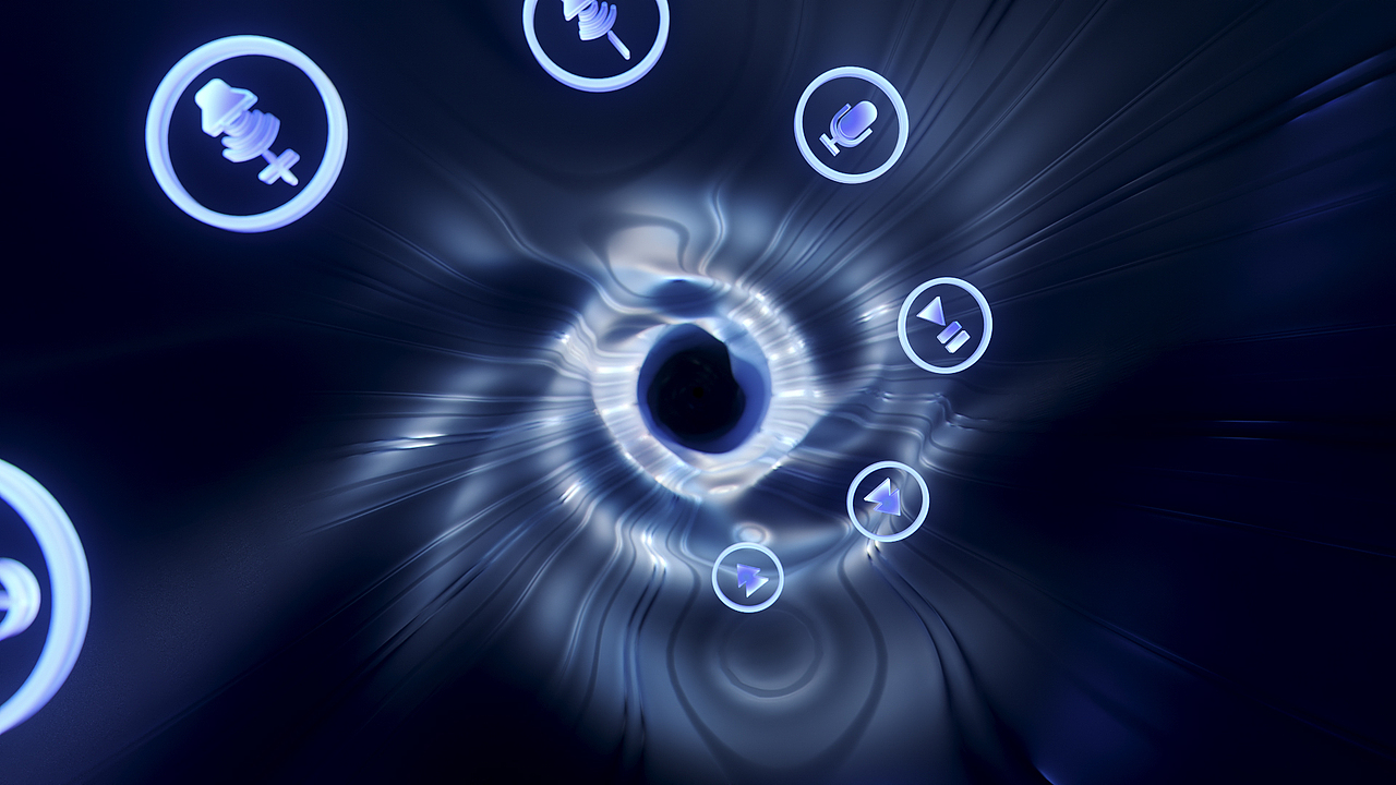 电商-数码3C耳机产品三维动画