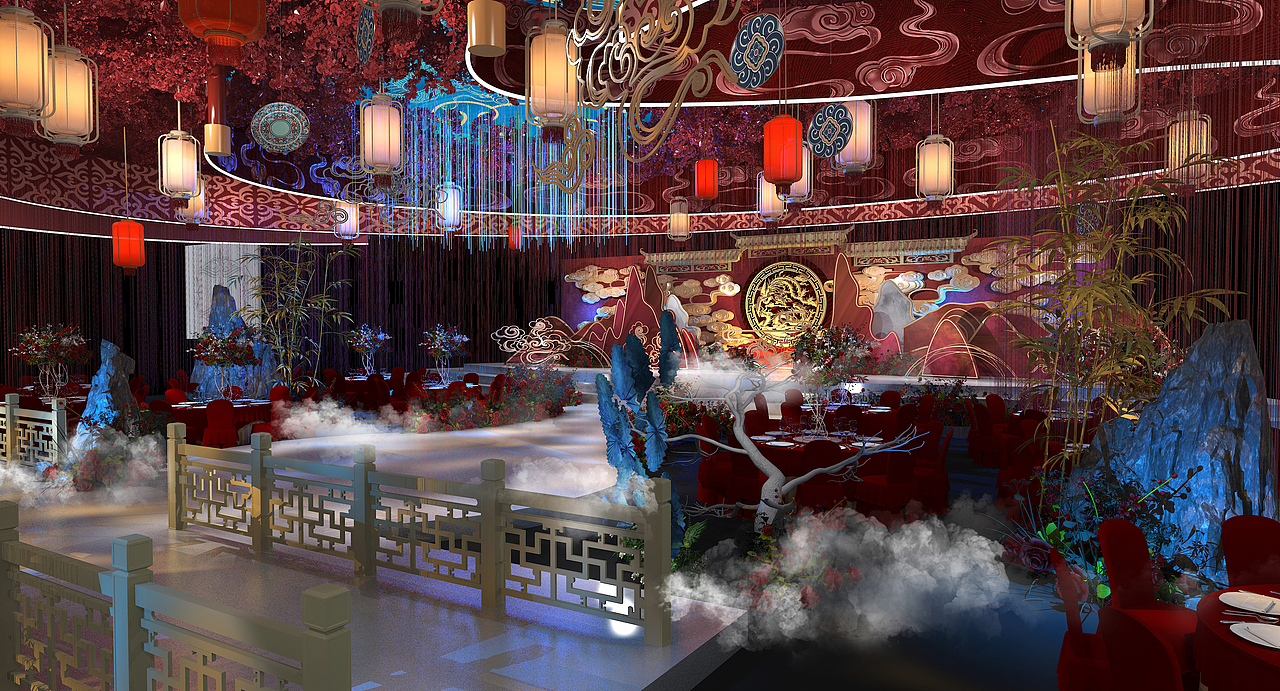 诸思玛计 | 张艺扬舞美设计宴会设计平面设计