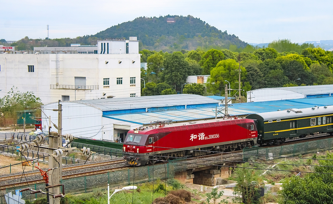 和谐电3D型电力机车