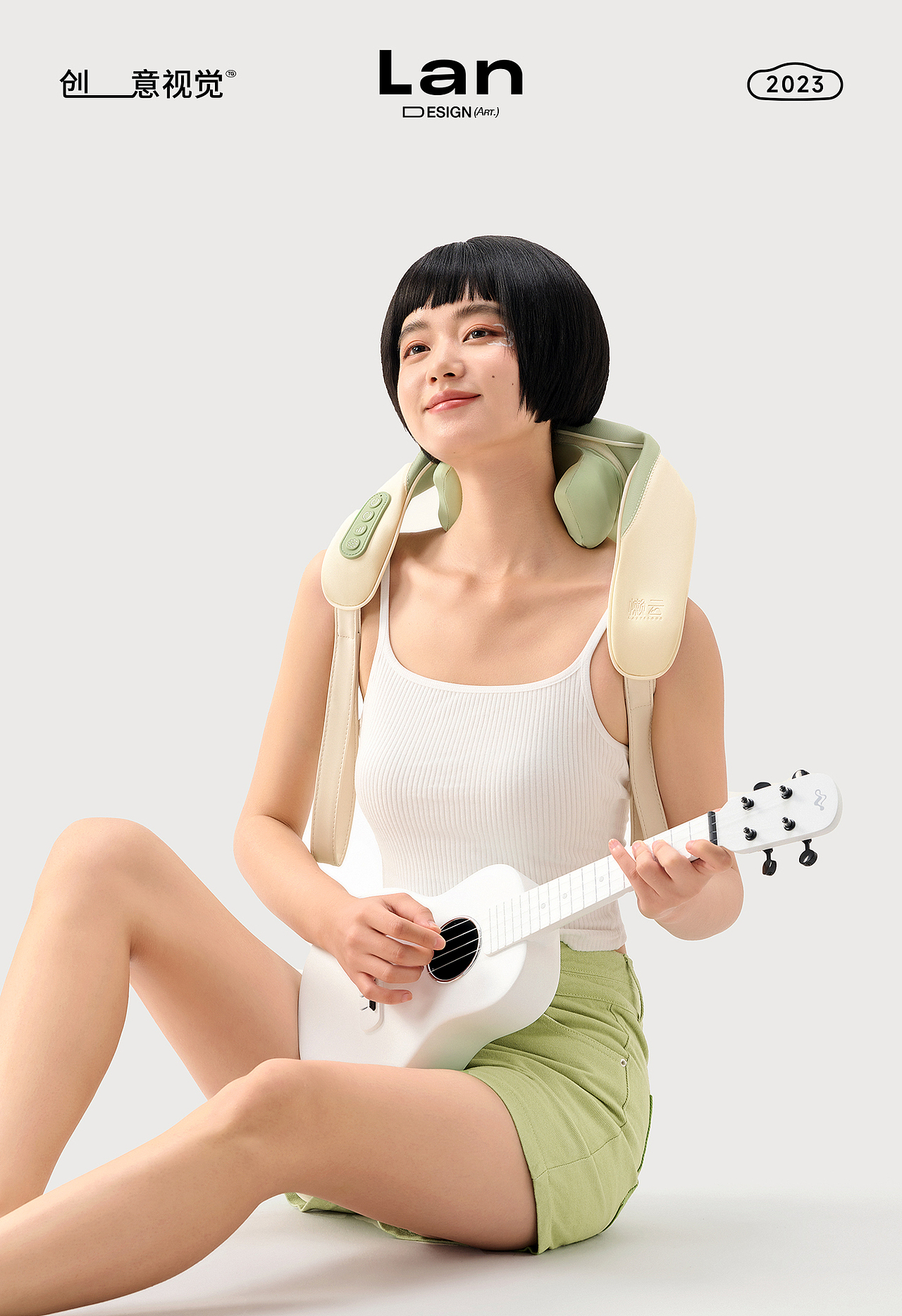 商业产品拍摄｜懒云肩颈按摩仪｜Lan Design Art 2023（图ZMzU4NTQyNTQw） - 产品摄影 - 站酷设计师LanDesignArt原创素材 - 站酷ZCOOL