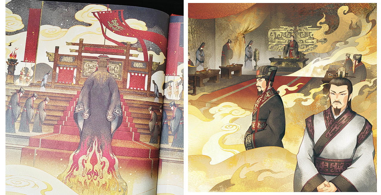 汉高祖（刘邦）本纪（图ZMzYzMDAyNzQ4） - 绘本 - 站酷设计师仨俩一原创素材 - 站酷ZCOOL