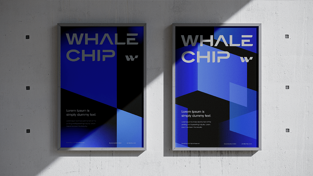 鯨链科技 Whalechip | Brand Identity Design(图ZMzQ1MDk4MzAw) - 品牌 - 站酷设计师李宜轩原创素材 - 站酷ZCOOL