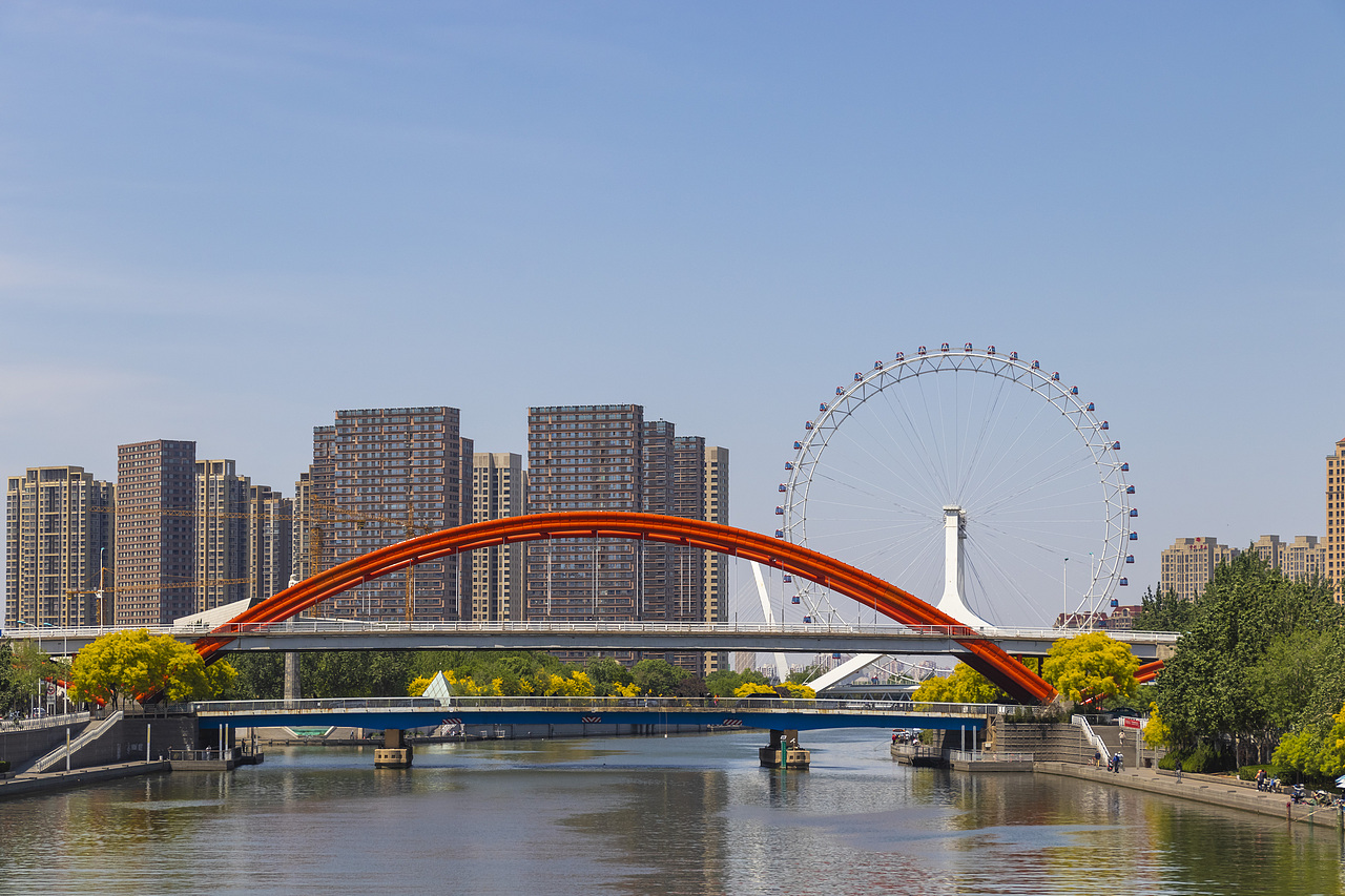 天津地标性建筑天津之眼