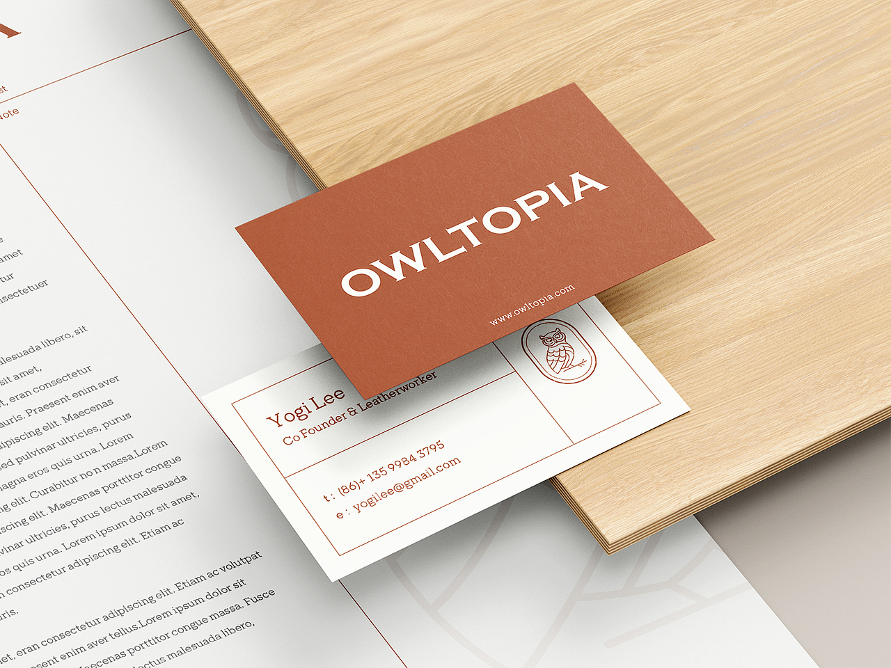 OWLTOPIA 猫头鹰共和国手作 品牌形象|Logo设计