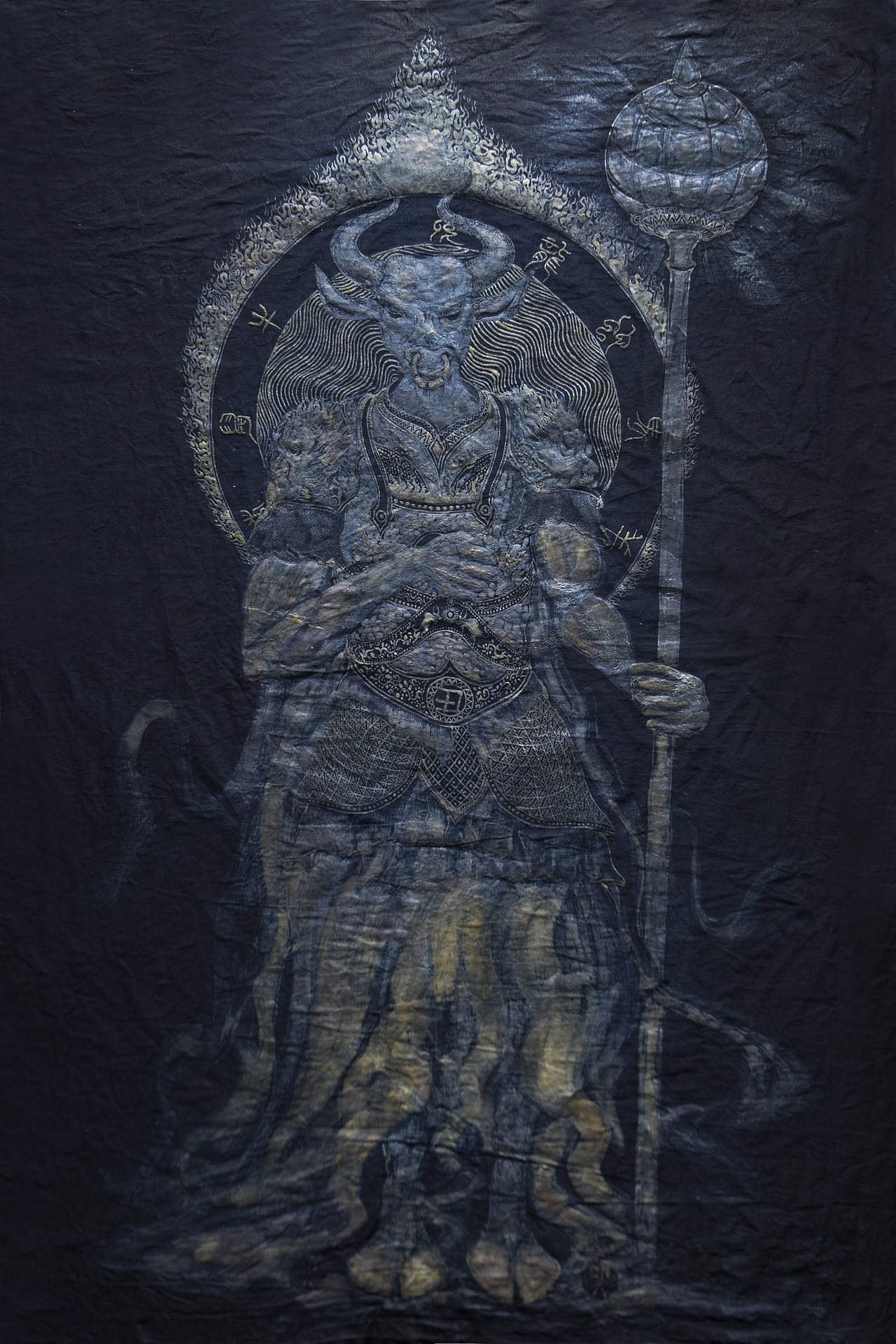 十二生肖守护神系列之/牛神（图ZMzQxNzEzOTQ0） - 其他手工艺 - 站酷设计师子木染物原创素材 - 站酷ZCOOL