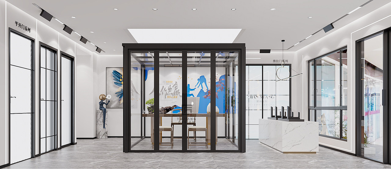 门窗展厅设计— 引大地之景,纳自然之光,取人文之风