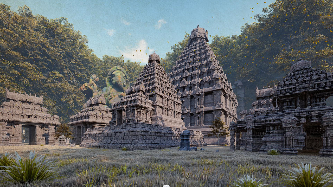 【元宇宙场景】LAN工作室 X 四大古国 NFT