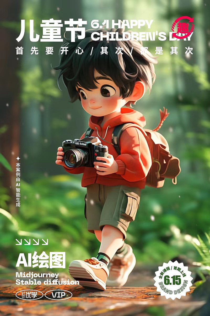 AI智能绘画-小男孩（图ZMzQyMTc1NDU2） - 品牌 - 站酷设计师平面大师A原创素材 - 站酷ZCOOL