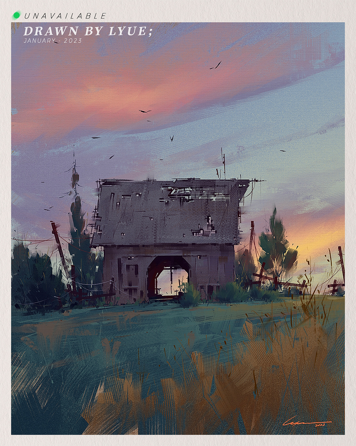 iPad风景插画合集(2023.02)