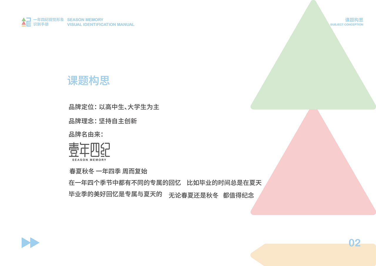 一年四纪文具品牌-vi手册