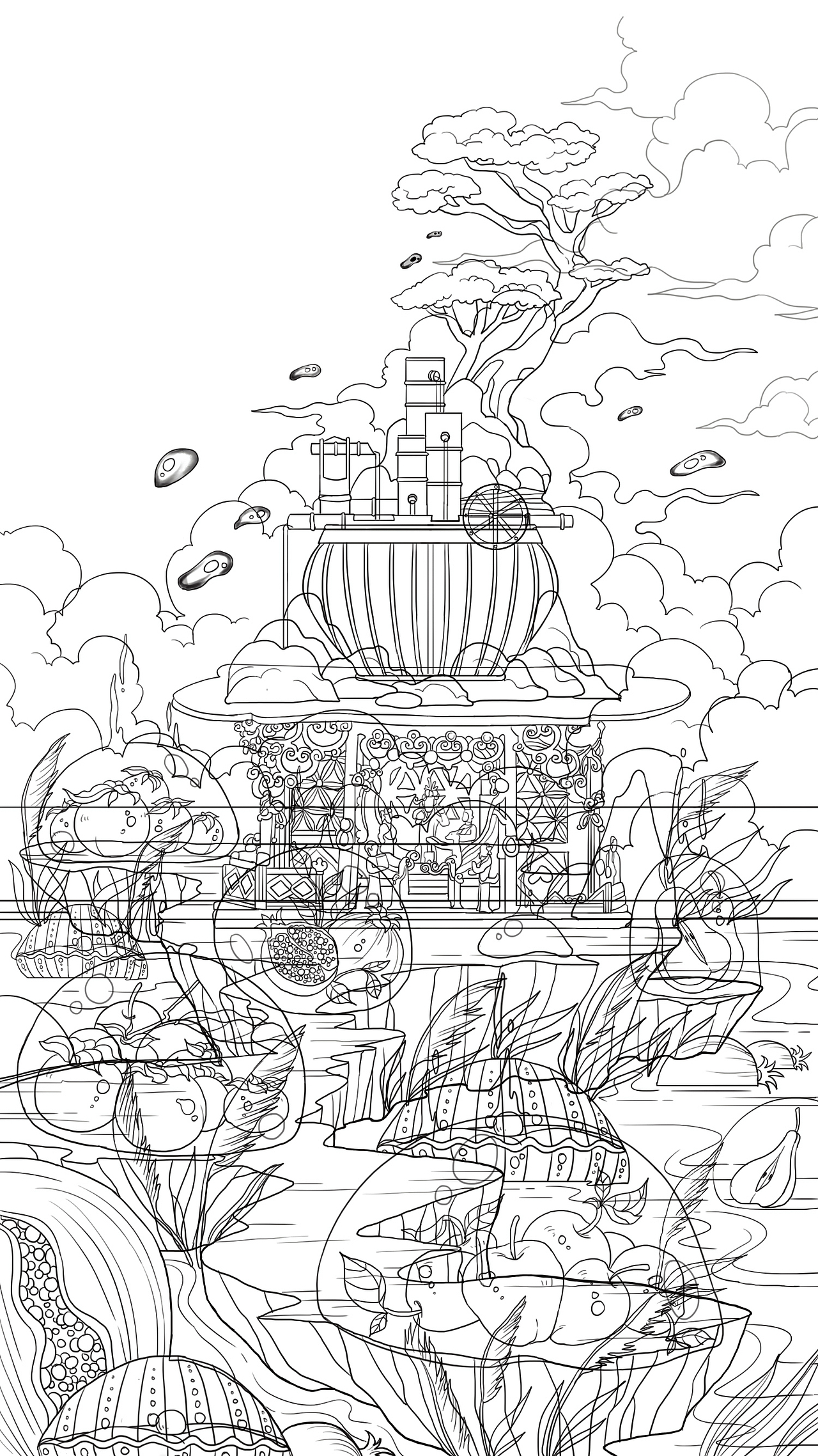 山西文旅2023年二十四节气插画——秋季篇