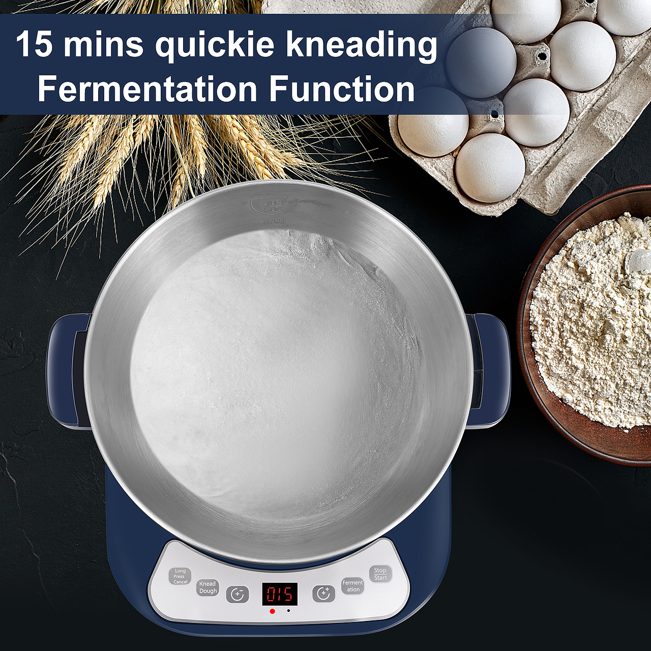 亚马逊跨境电商图-厨房用品-和面机拍摄制作