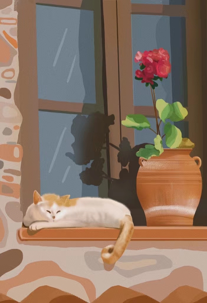 质感插画打卡-11（图ZMzI4MTU5NzM2） - 创作习作 - 站酷设计师什么的秋秋原创素材 - 站酷ZCOOL