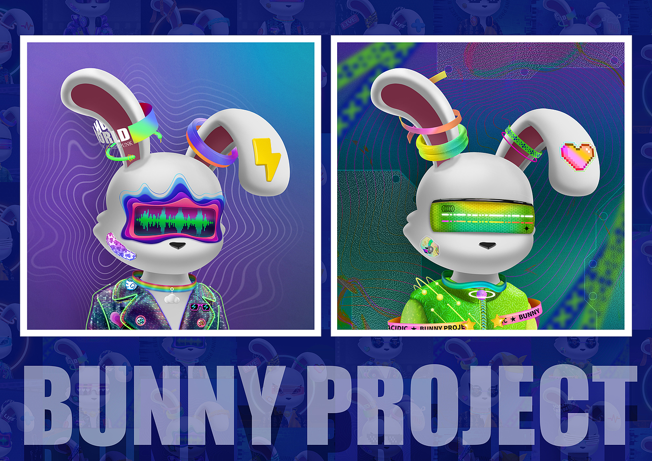 《BUNY PROJECT》兔子IP设计、NFT数字艺术、伪3D（图ZMzM2ODI0MDY4） - 商业插画 - 站酷设计师暴击设计原创素材 - 站酷ZCOOL