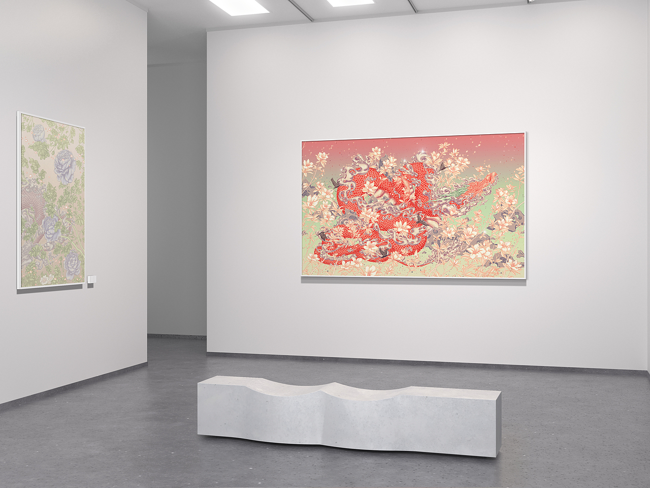 艺术馆系列-山鹃仙骥