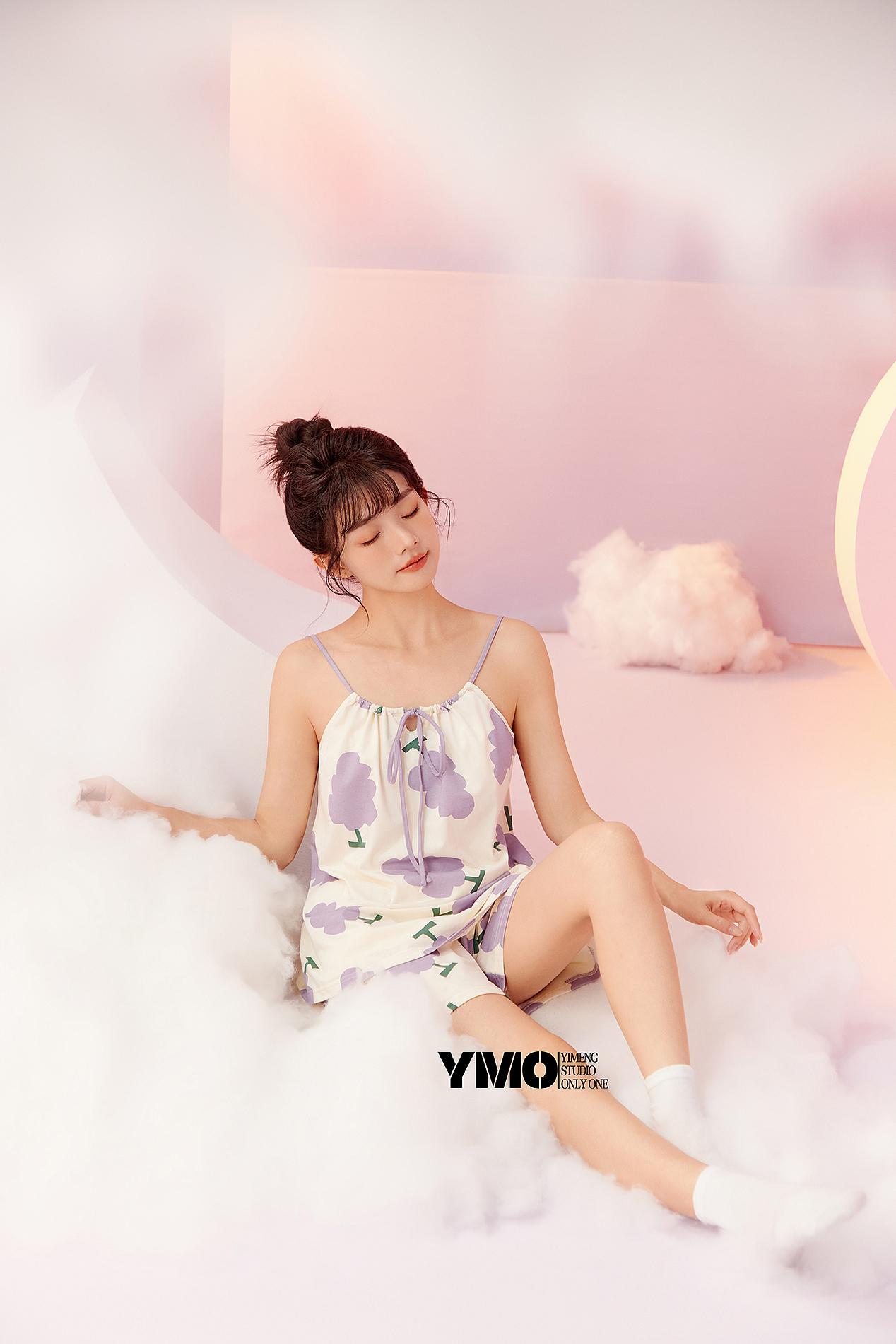 粉系可爱家居服摄影/睡衣拍摄/广州摄影