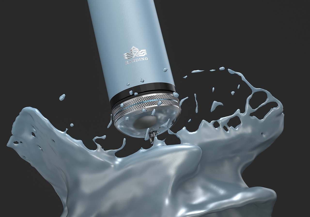 鱼竿_汉鼎花纹钢