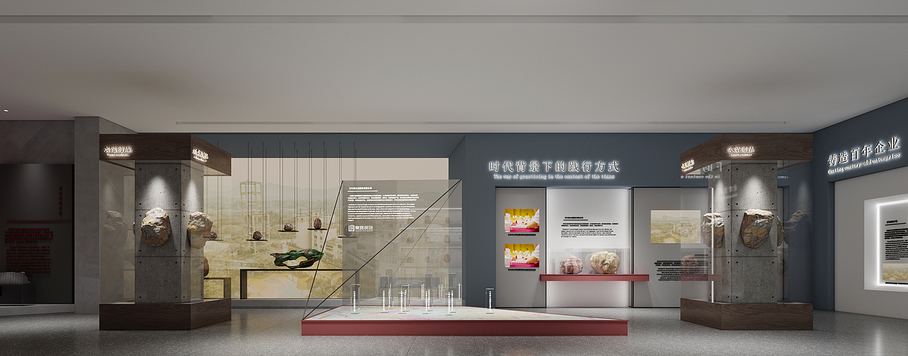 企业展馆/博物馆（图ZMzIwNDY3OTE2） - 商业空间设计 - 站酷设计师王球球设计原创素材 - 站酷ZCOOL