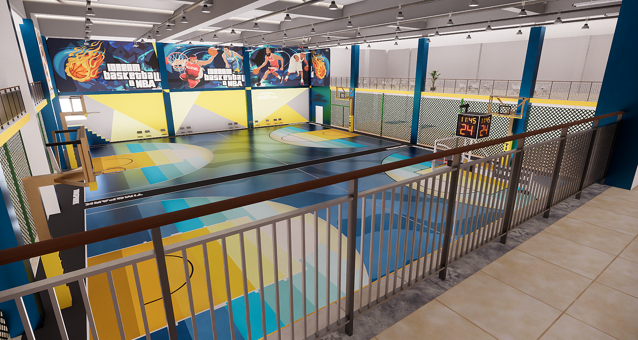 一些篮球馆设计方案