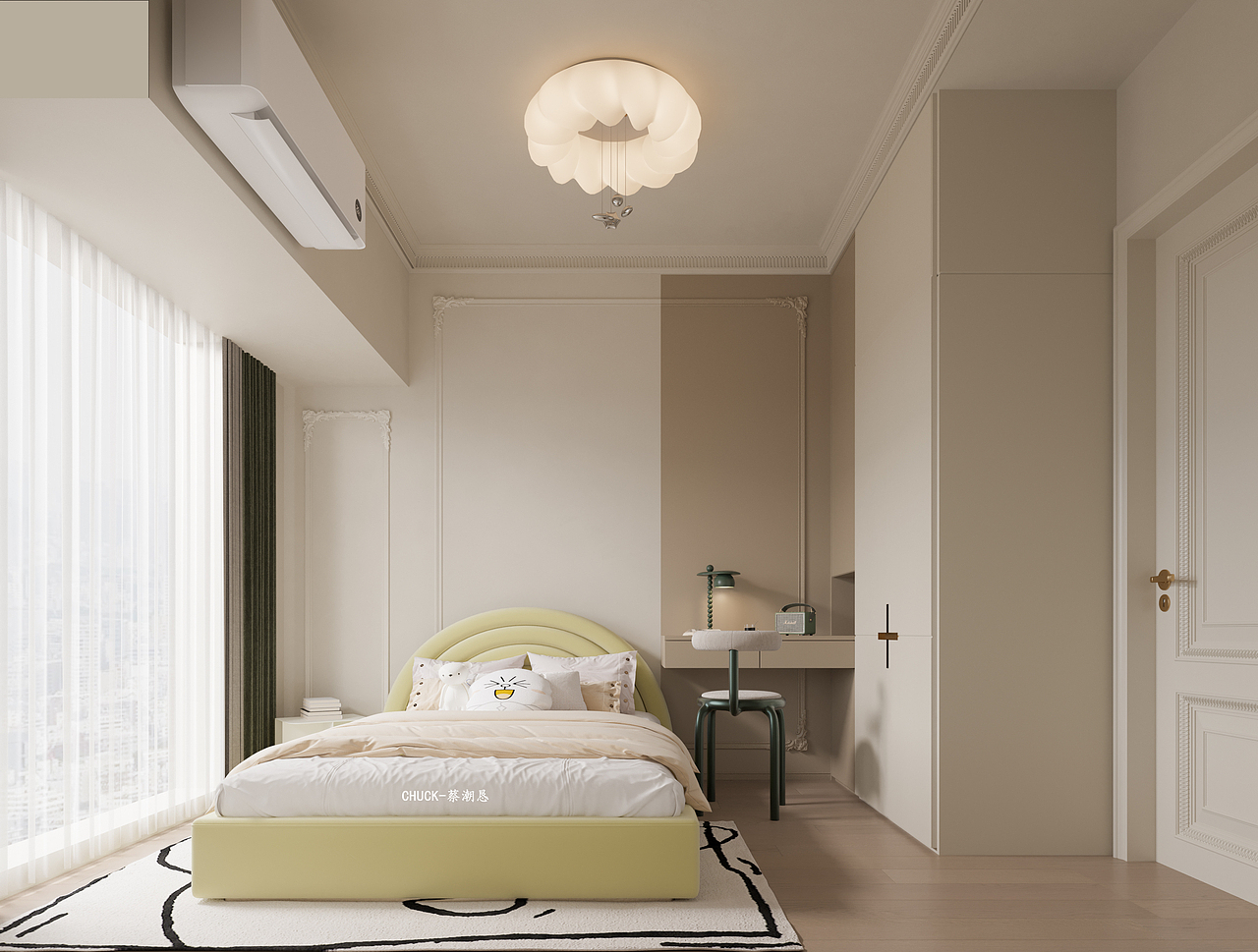 轻法式效果表现