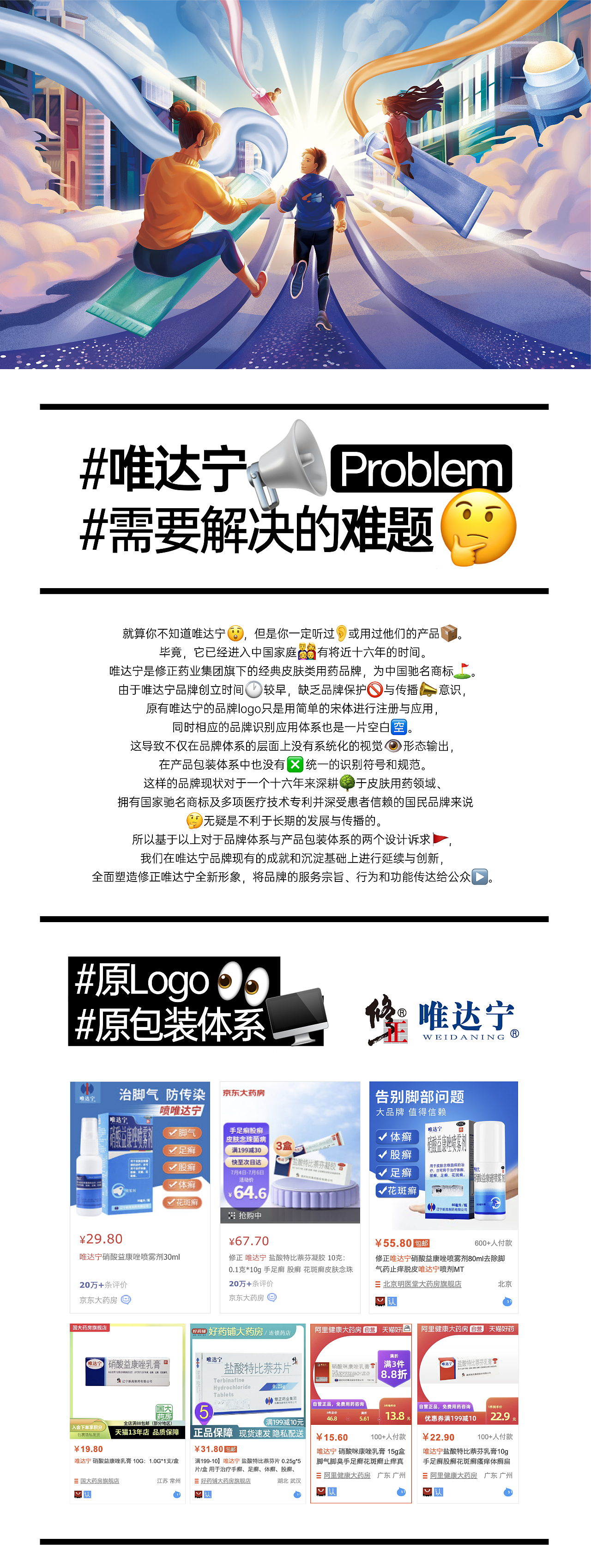 妙与妙X修正唯达宁 | 十六年驰名商标为啥说改就改了?