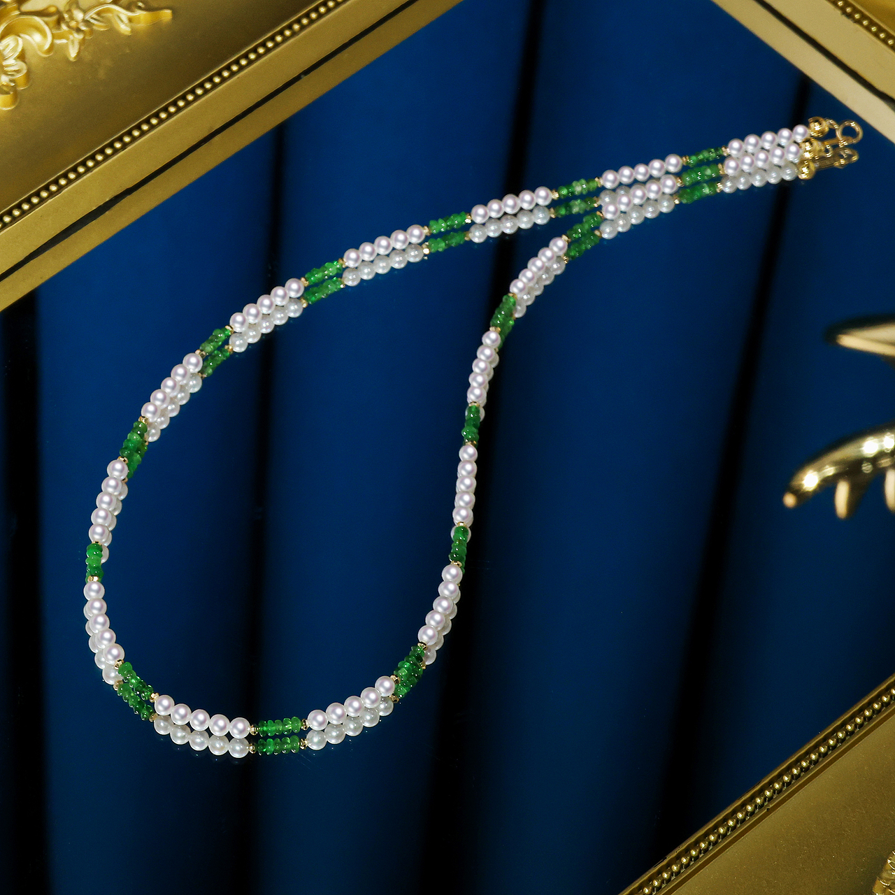 珠宝产品摄影 - 珍珠项链系列