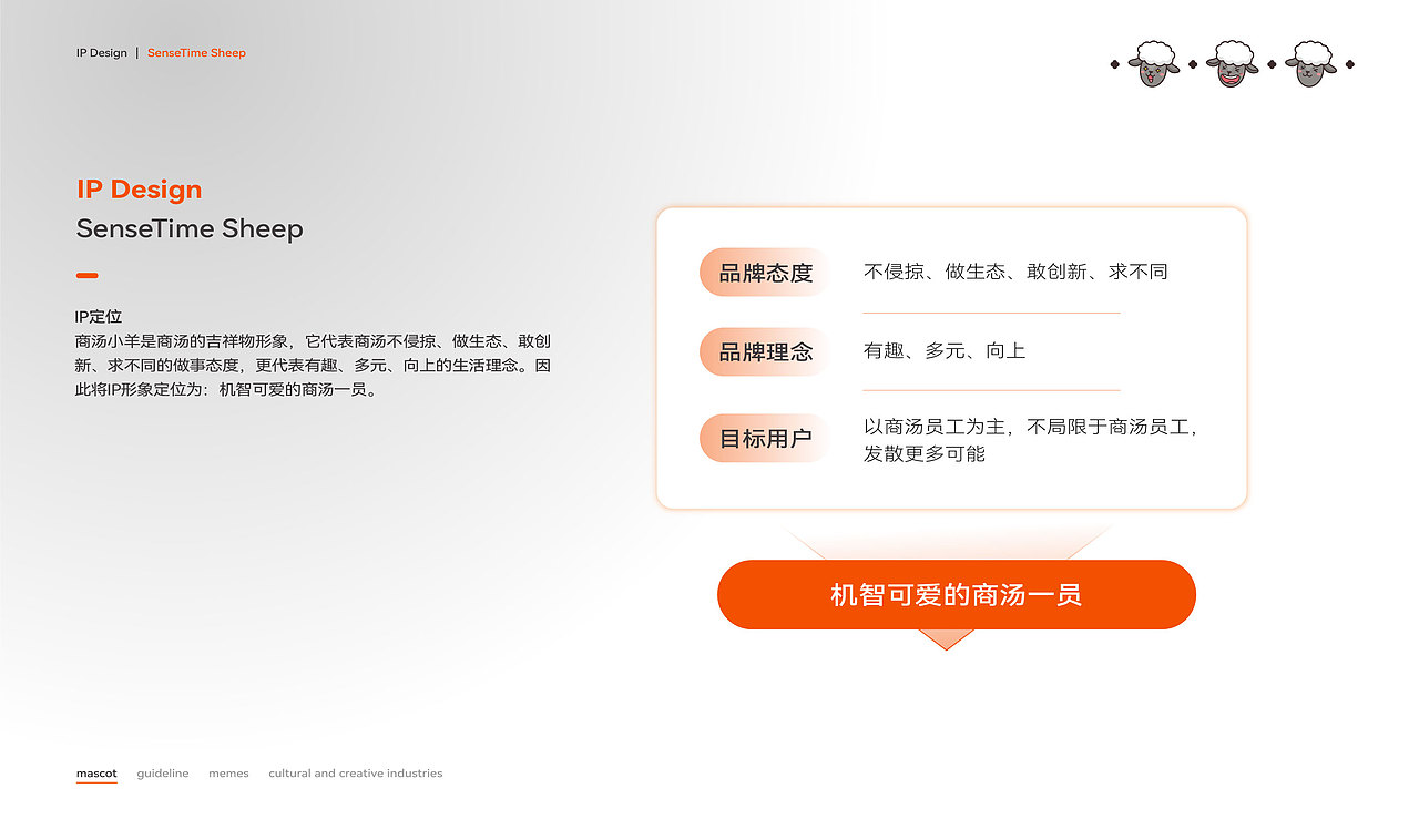 IP形象设计|商汤小羊IP设计 吉祥物设计