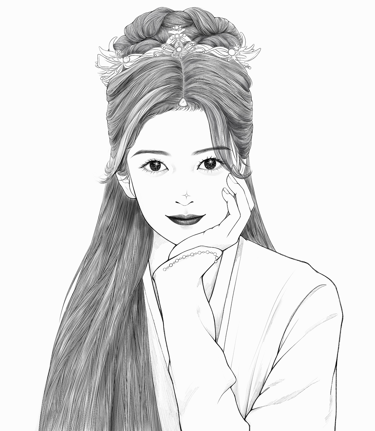 线稿刻画（图ZMzQzNzI3ODQ4） - 创作习作 - 站酷设计师五彩斑斓的云原创素材 - 站酷ZCOOL