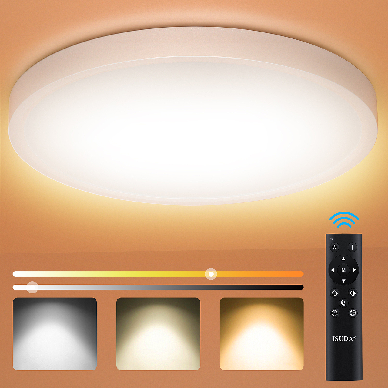 亚马逊-圆形吸顶灯