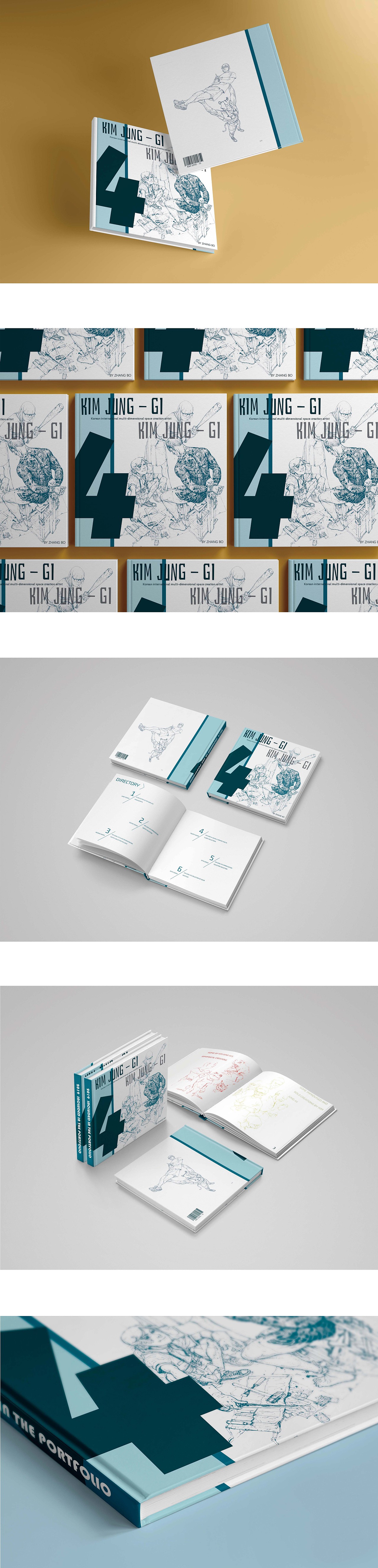 金政基速写合集书籍设计