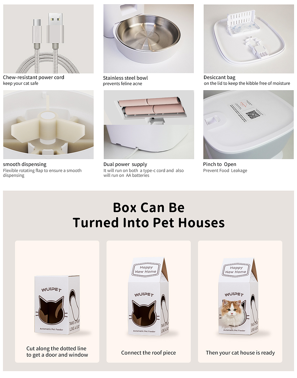 款新的亚马逊宠物喂食器产品设计稿