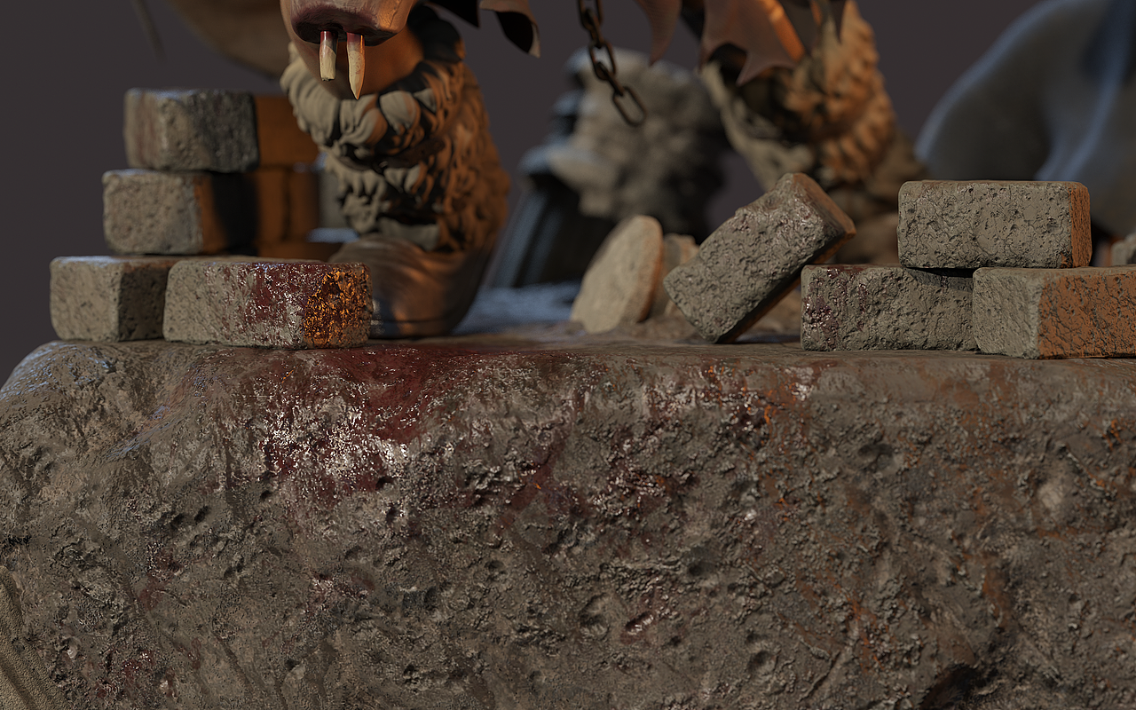 雕像设计 | BERSERK（图ZMzU0ODY3Nzg4） - 人物/生物 - 站酷设计师一只肥猪原创素材 - 站酷ZCOOL