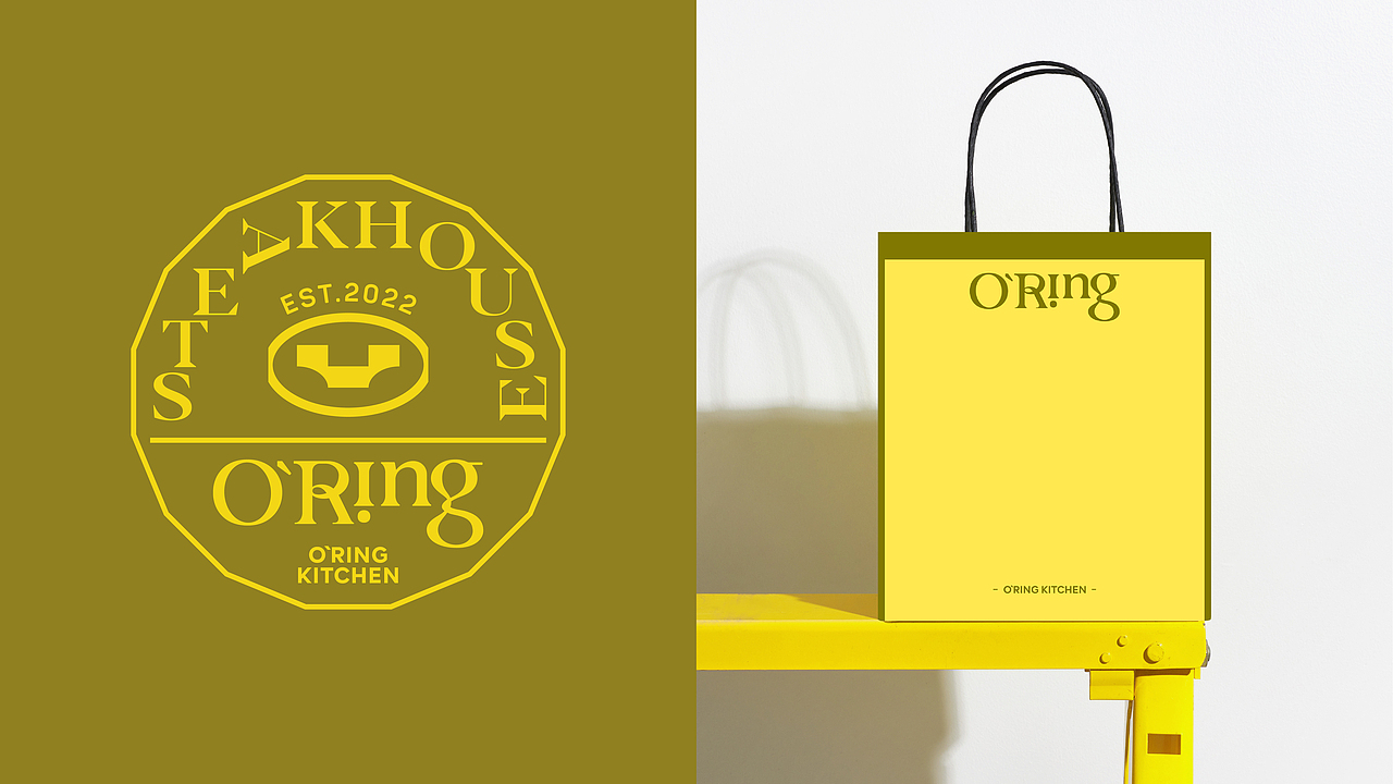 餐饮品牌全案｜O·Ring西餐厅-品牌视觉体系打造（图ZMzQ2MzI2Mzg0） - 品牌 - 站酷设计师叁山上创意咨询原创素材 - 站酷ZCOOL