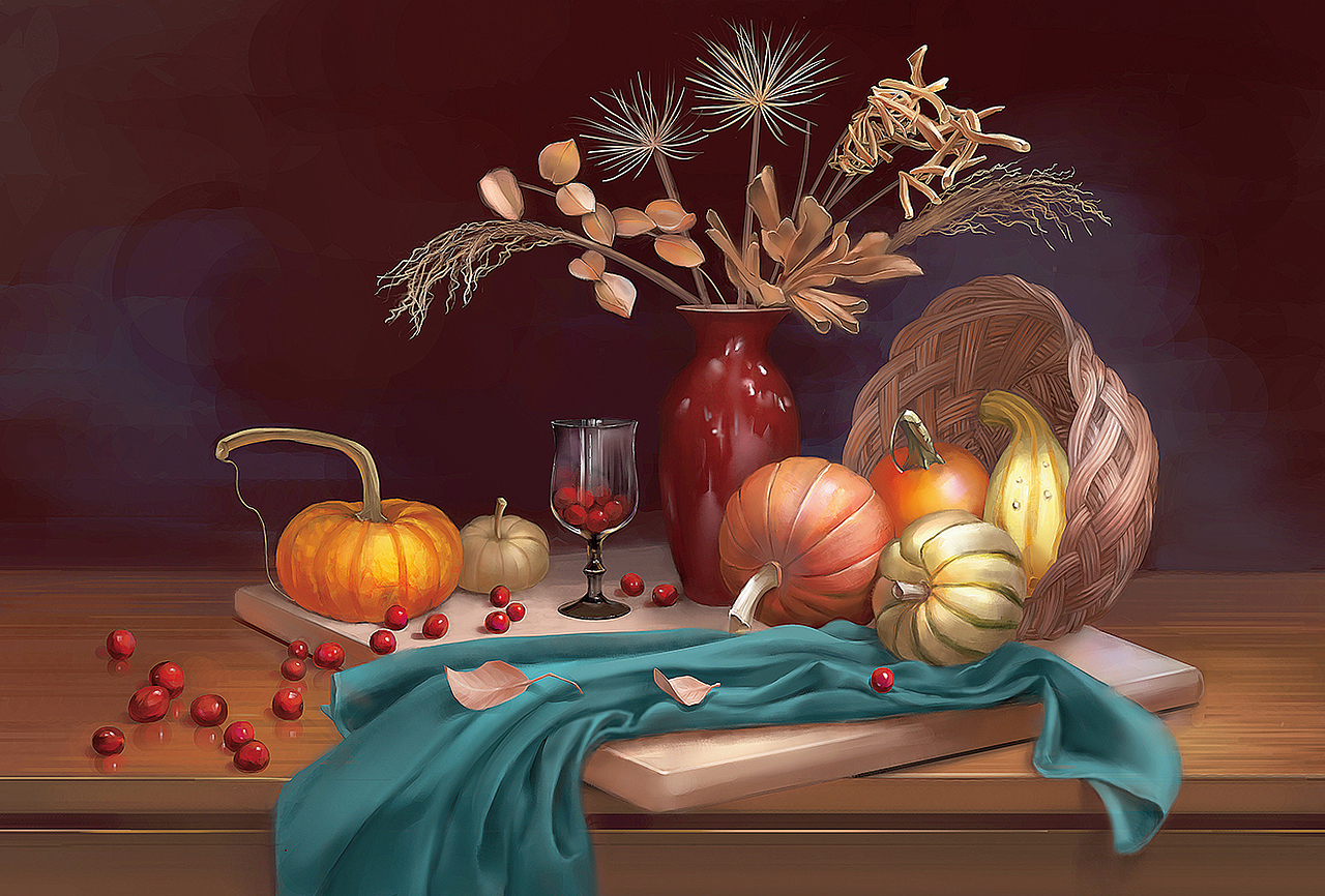 一组小静物（图ZMzcwOTQ0MTQ0） - 绘画 - 站酷设计师森焱413原创素材 - 站酷ZCOOL