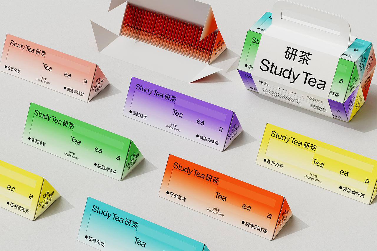 Study Tea 研茶丨茶饮品牌包装设计